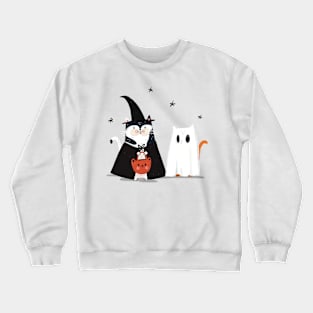 Halloween Cats Crewneck Sweatshirt